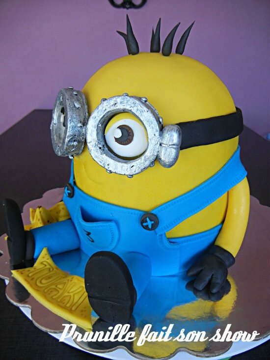 gateau minion prunillefee 4