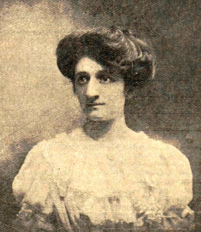 1909 11 15 Stella Mlle Tissot L'Aérophile R