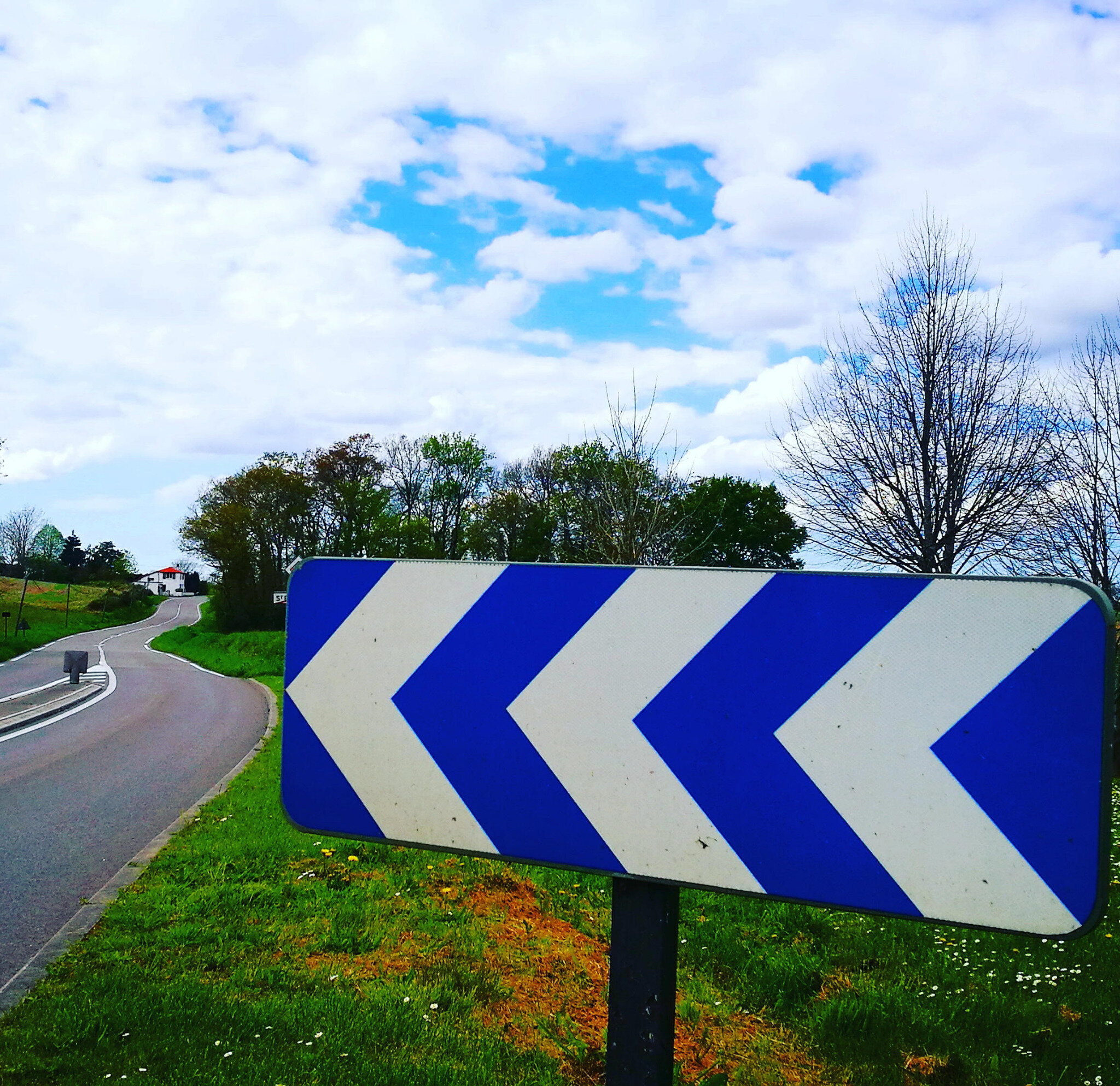 Leren, virage panneau (64)