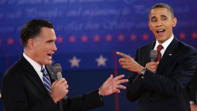Obama Romney debat 2012