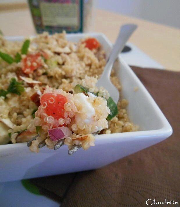 Salade de quinoa façon « grecque »