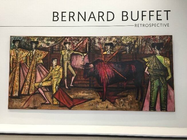 Bernard Buffet - Rétrospective - Photos d'Expositions