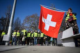 2 gilets jaunes a geneve
