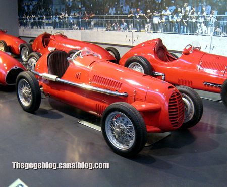 Cisitalia type D46 monoplace de 1948 (Cité de l'Automobile Collection Schlumpf à Mulhouse) 01