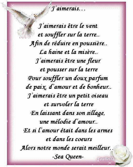 POEME CHEZ RAYMONDE - AMOUR AMITIES ET PARTAGES