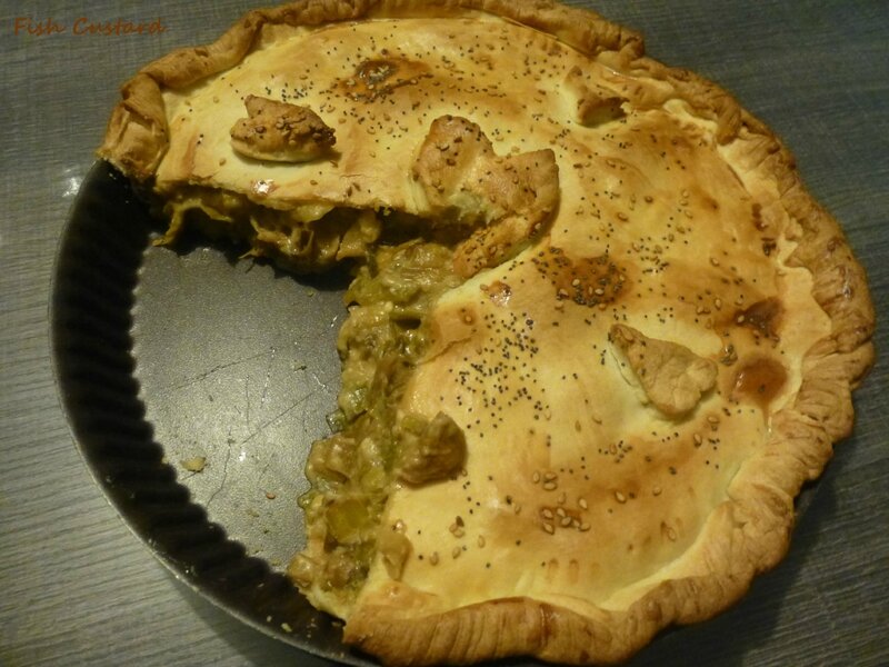 Tourte poulet poireaux (27)