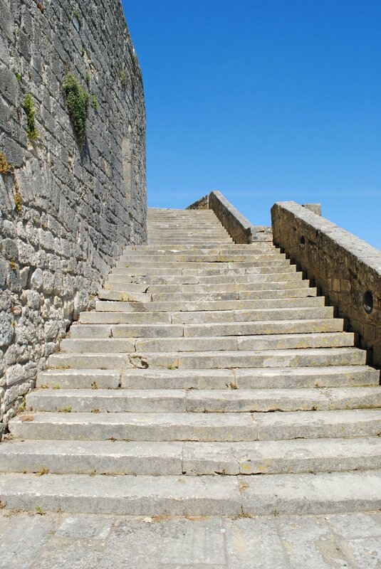 escalier à Pons