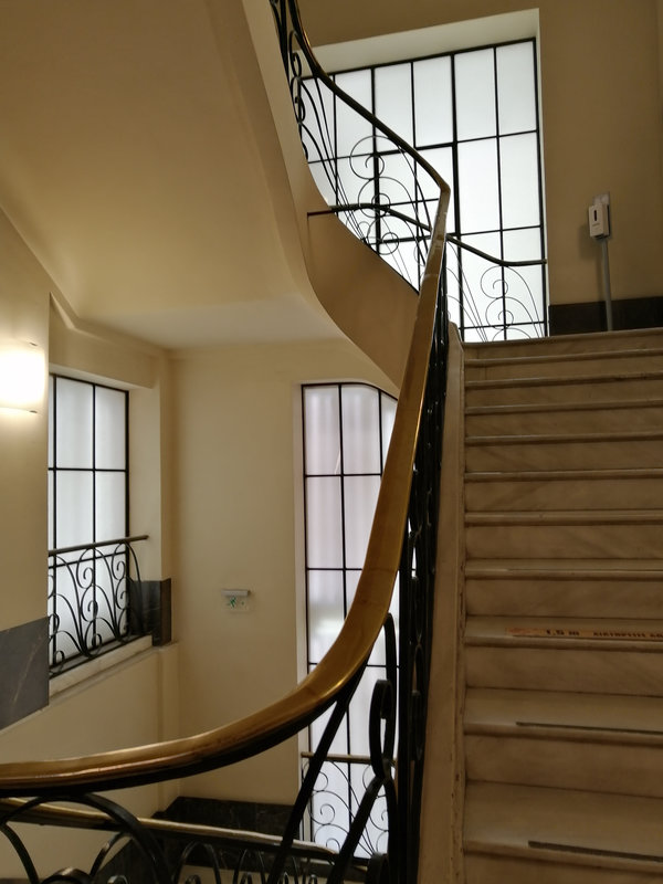 cinéma Pallas escalier