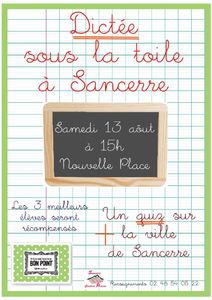 AFFICHE-DICTEE-11-A3
