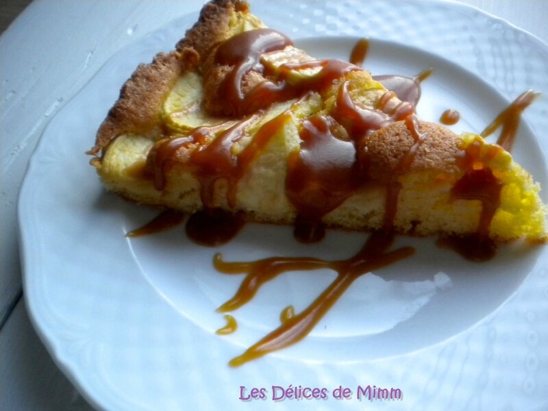 Tarte aux pommes à l’Amaretto et caramel au beurre salé 4