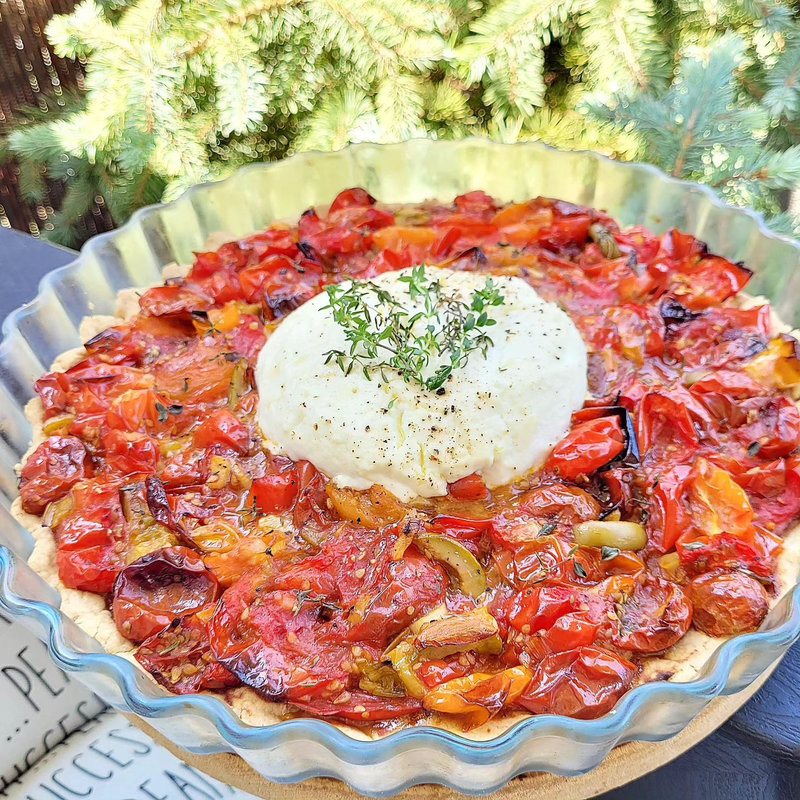 tarte aux 2 tomates confites cathytutu lyon instagram blog