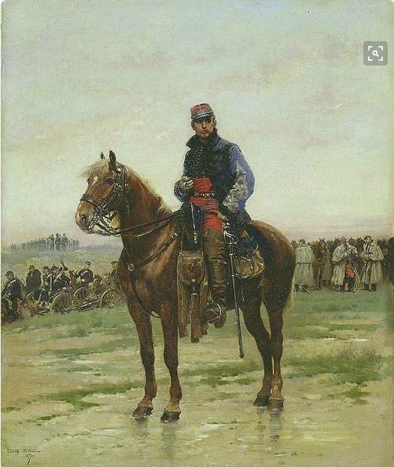 Detaille, officier monté (1877)