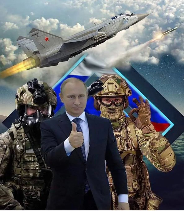 POUTINE ET SON AVIATION RUSSE