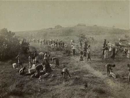 départ de caravanes 1891