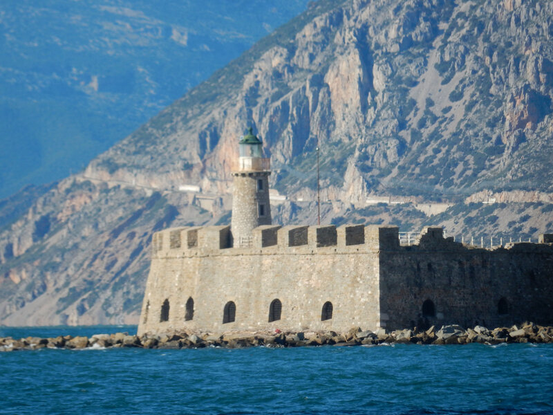 Le fort vénitien d'Anti-Rion 25 décembre 2019