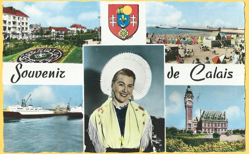 CPSM Calais Souvenir