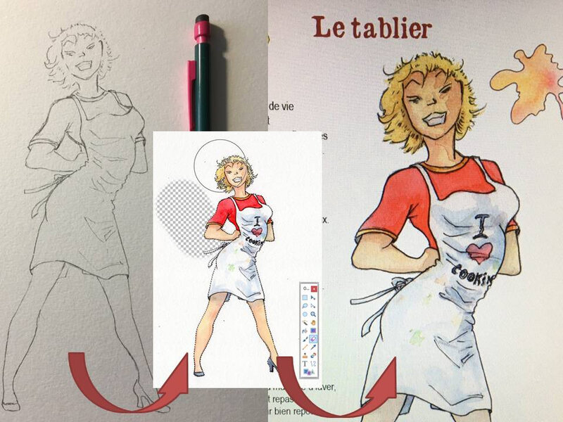Making of d'une page ab5