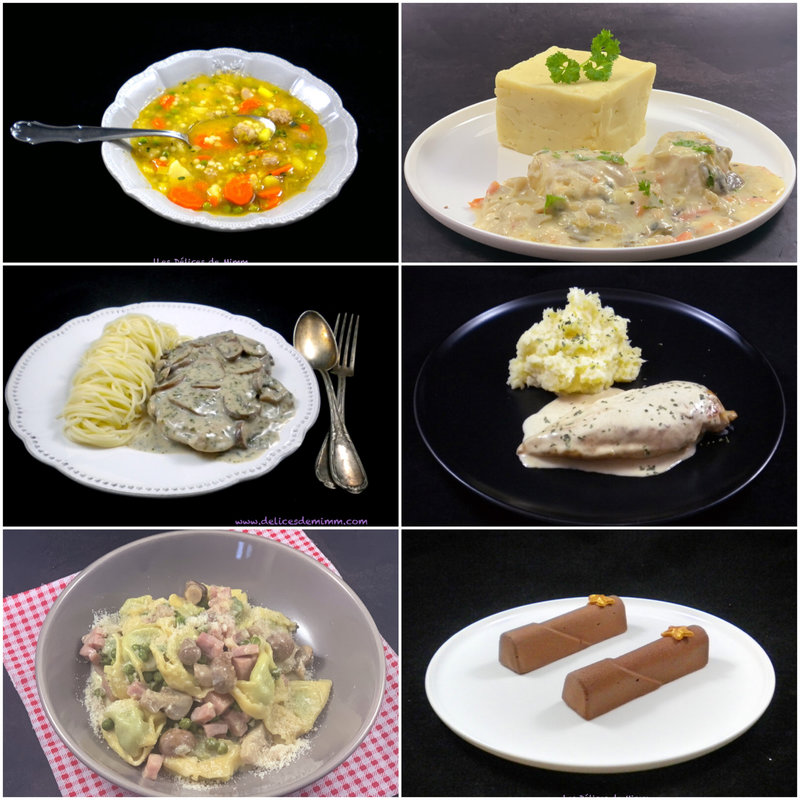 Mon menu de la semaine 15 11 2021