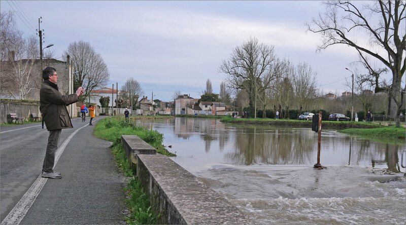 Crue Sèvre 161219 3 passants photographes