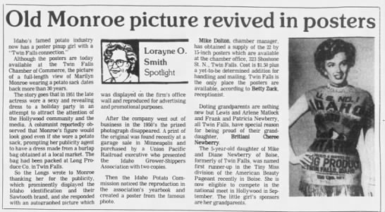 1952-02-LA-Studio-potato_sack-press-1984-07-15-the_times_news-Twin_Falls-Idaho