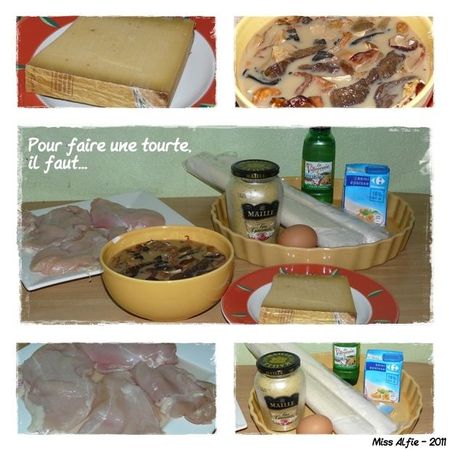 Tourte volaille 1