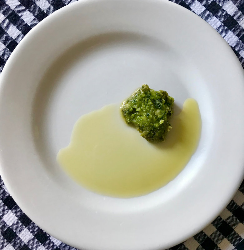 huile au basilic - pesto au basilic