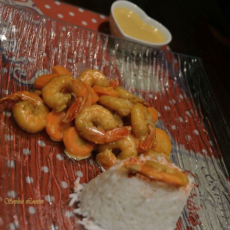 Crevettes curry2