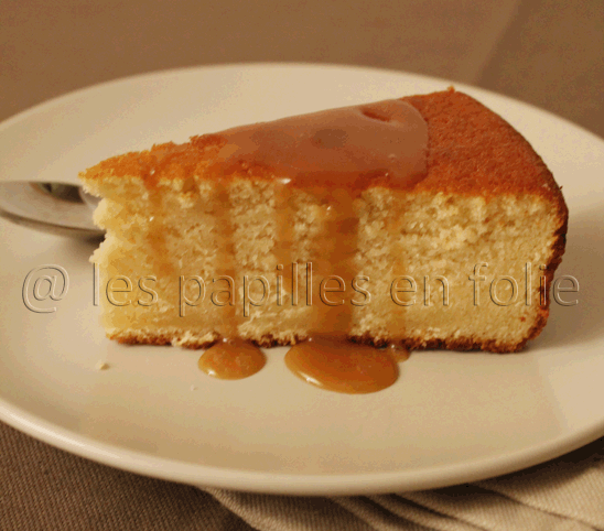 yellow cake caramel