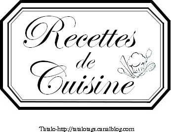 tatalo recettes de cuisine avec logo