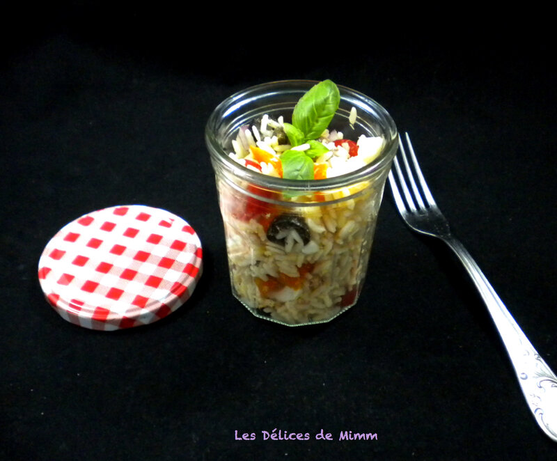 Salade de riz façon niçoise 4