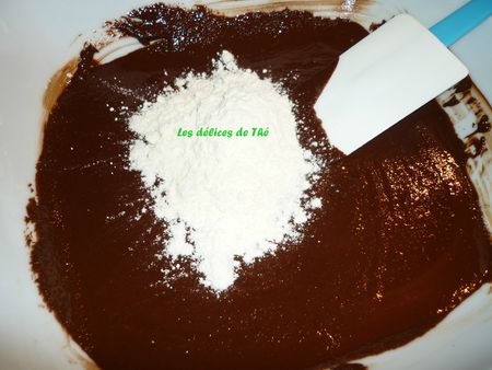 Fondant chocolat noir framboises (5)
