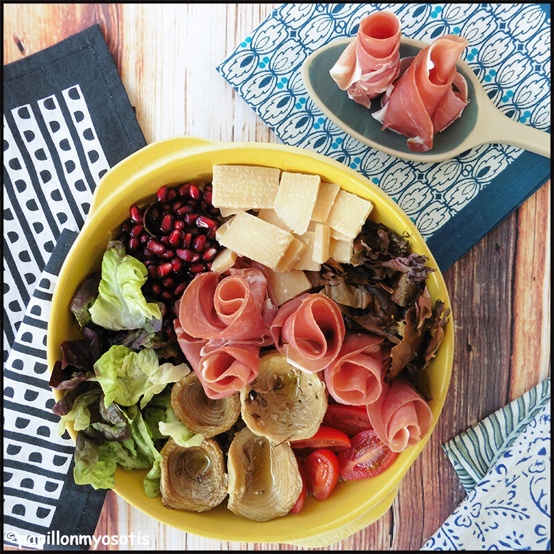 Buddha Bowl au jambon de Parme