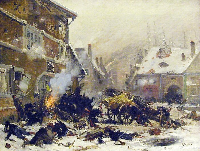 de neuville, attaque d'une maison barricadée villersexel