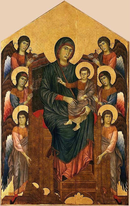 Cimabue, Maestà di Santa Trinità