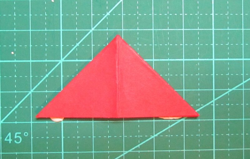 Tuto sapin origami 004