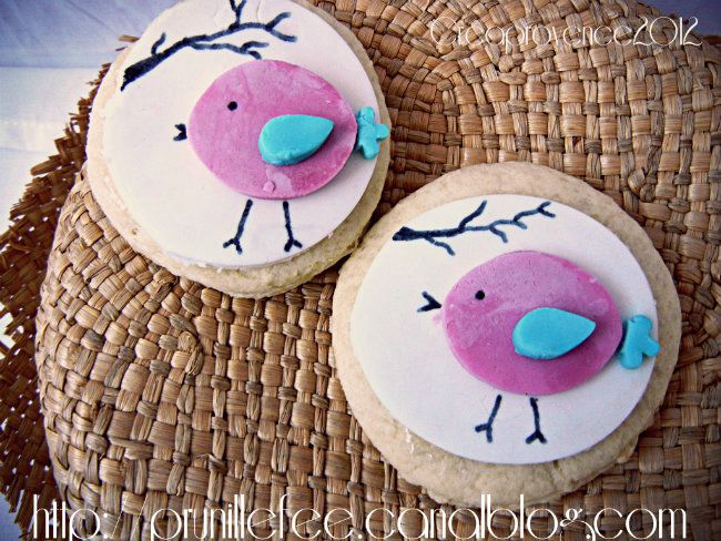 bird cookies