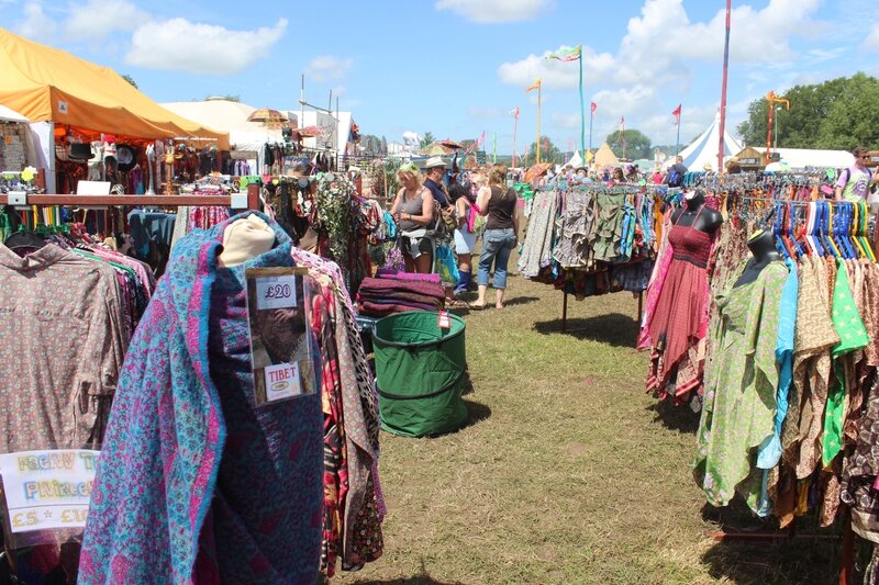 Glastonbury festival samedi 27 juin 2015 market