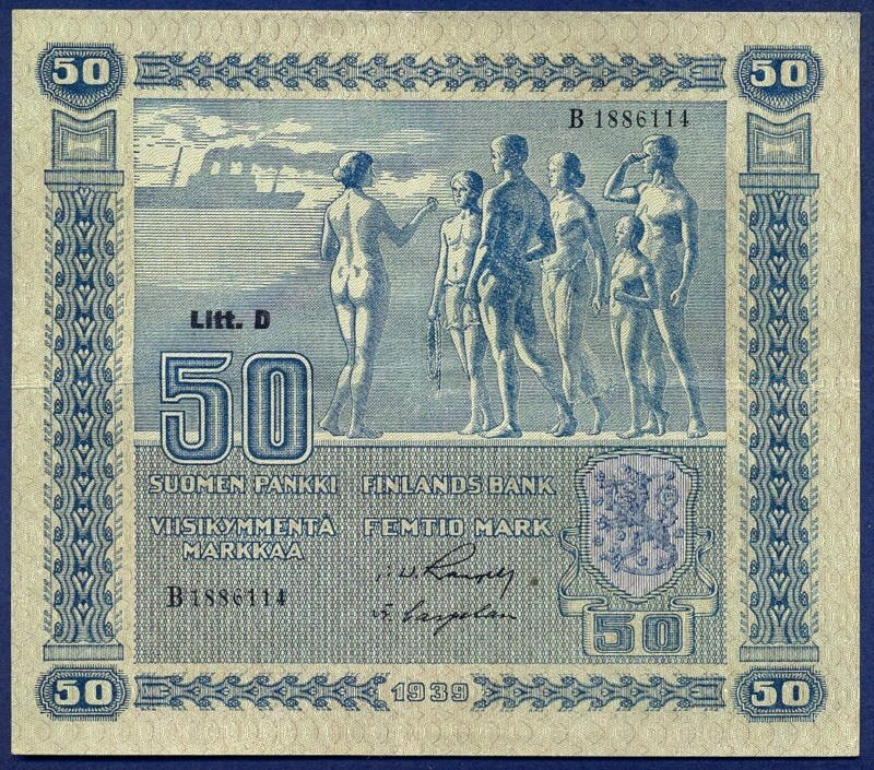 Finland 50 markkaa 1939