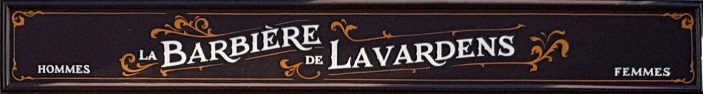 enseigne Barbière