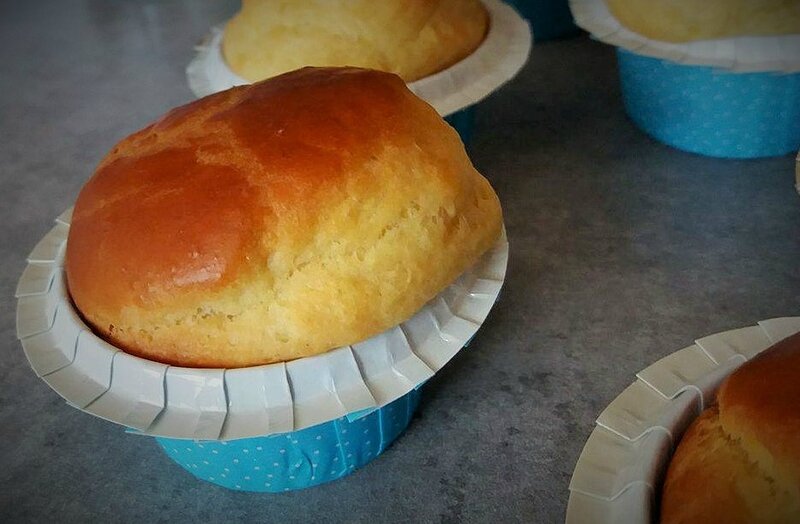 Briochettes après cuisson