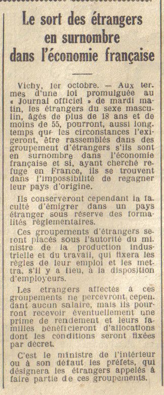 27 jeudi 3 octobre 1940