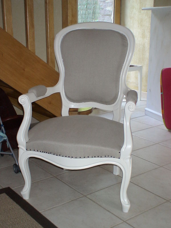Fauteuil style Louis Philippe après - Photo de Un endroit ...
