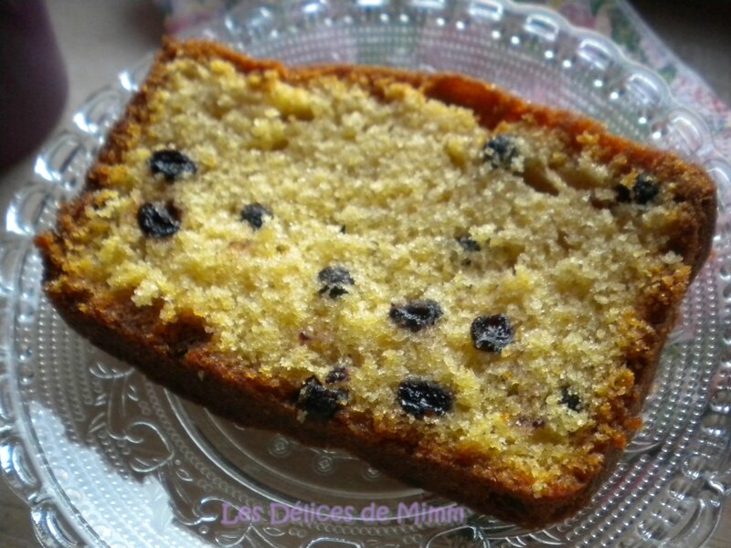 Cake au sirop d’érable et aux myrtilles 6