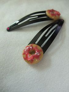 Barrette donuts fraise2