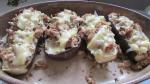 aubergines farcies hachis de rouelle de porc fermier et raclette 017
