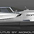 monolith yacht design by decatoire
