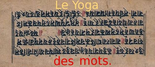 Yoga des mots