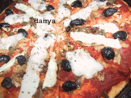recettes Tranche de thon blanc tomatée champignons olives noires