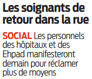 2020 06 14 SO Les soignants de retour dans la rue