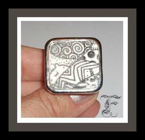 bague zentangle